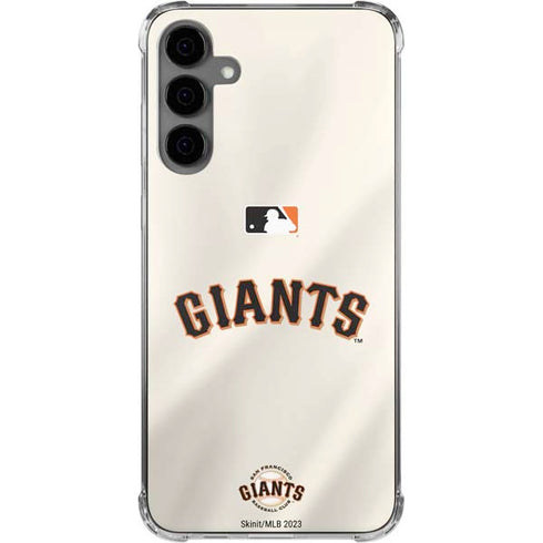 MLB San Francisco Giants Home Jersey Galaxy S24 Plus Clear Case